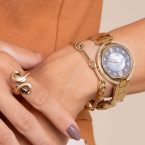 Relógio Orient Aço Dourado Feminino